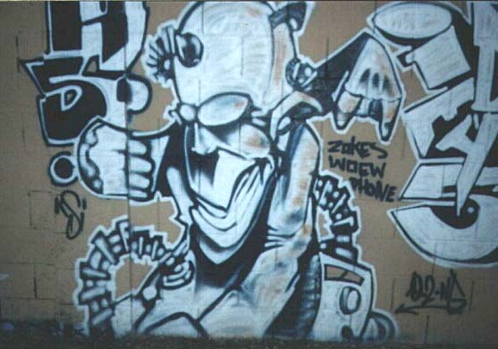 Detail Graffiti Minion Kertas Nomer 27