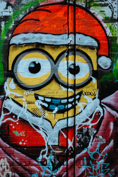 Detail Graffiti Minions Keren Nomer 22