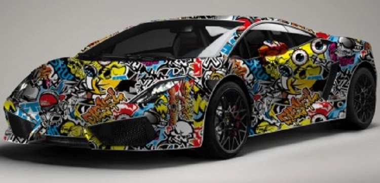 Detail Graffiti Mobil Nomer 17