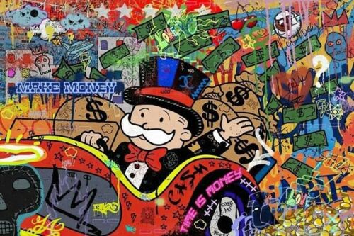 Detail Graffiti Money Art Nomer 10