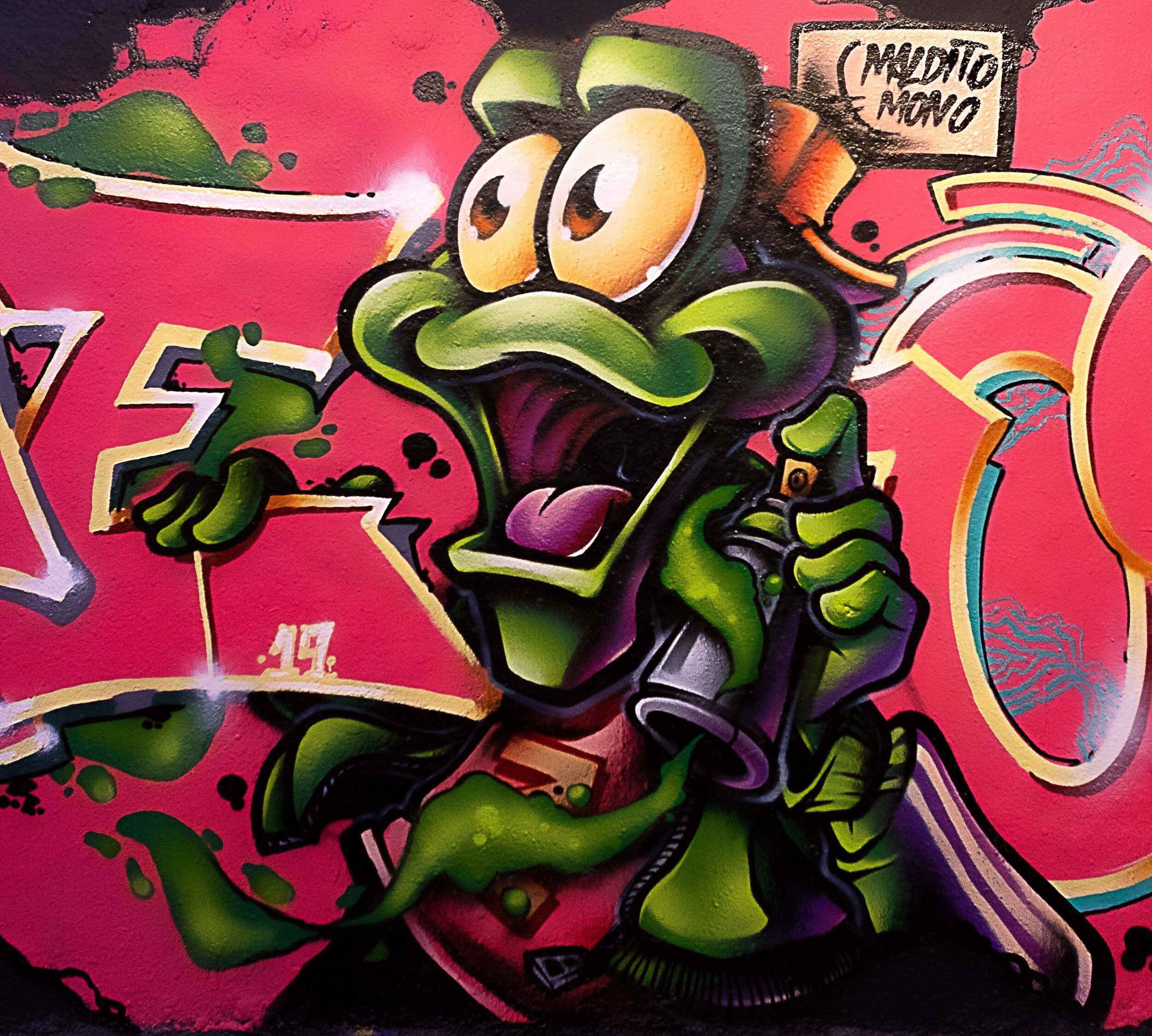 Detail Graffiti Mono Nomer 42