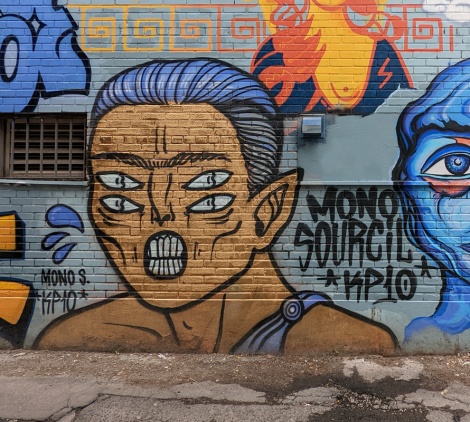 Detail Graffiti Mono Nomer 9