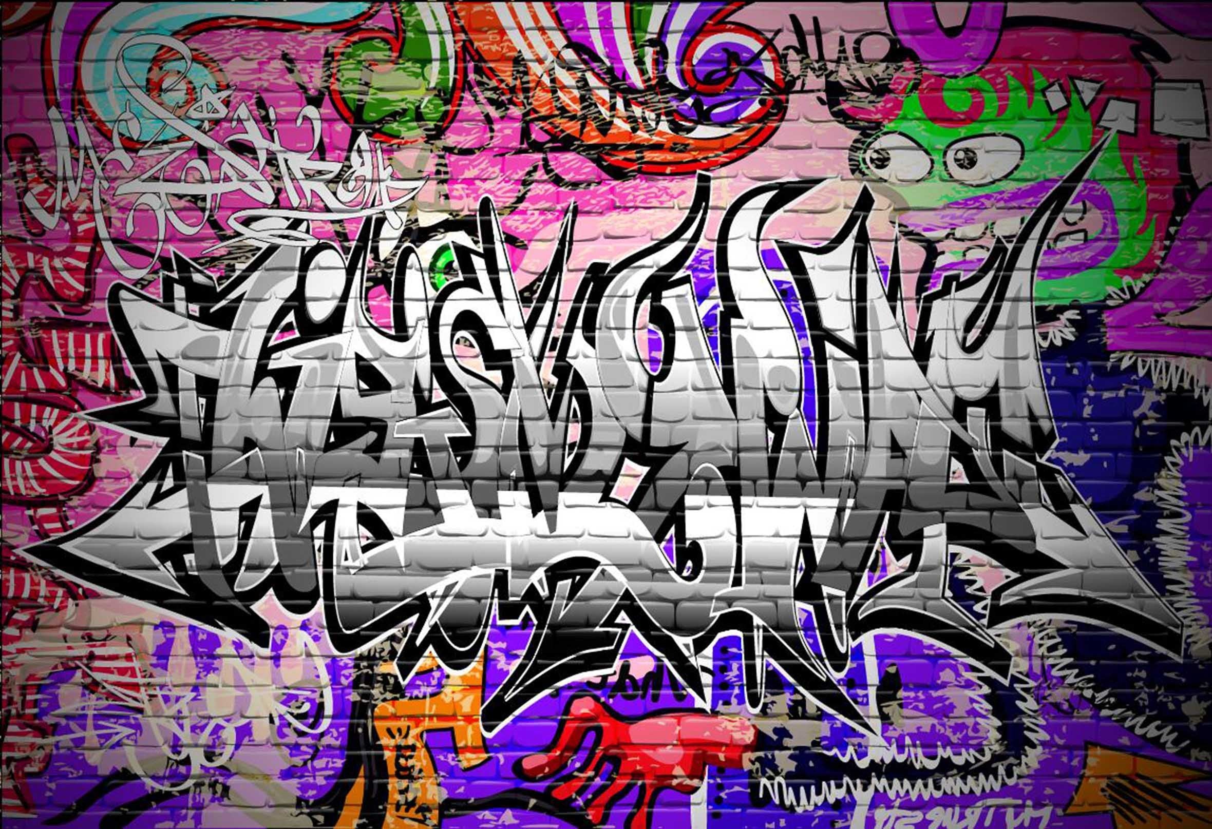 Detail Graffiti Monster 3d Nomer 24
