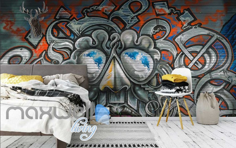Detail Graffiti Monster 3d Wallpaper Nomer 16