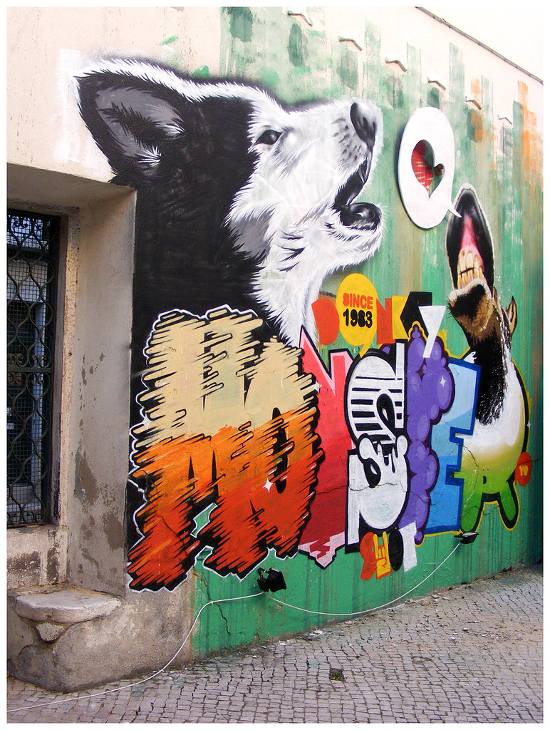 Detail Graffiti Monster Dog Nomer 38