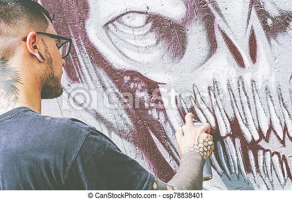 Detail Graffiti Monster Full Collor Nomer 41