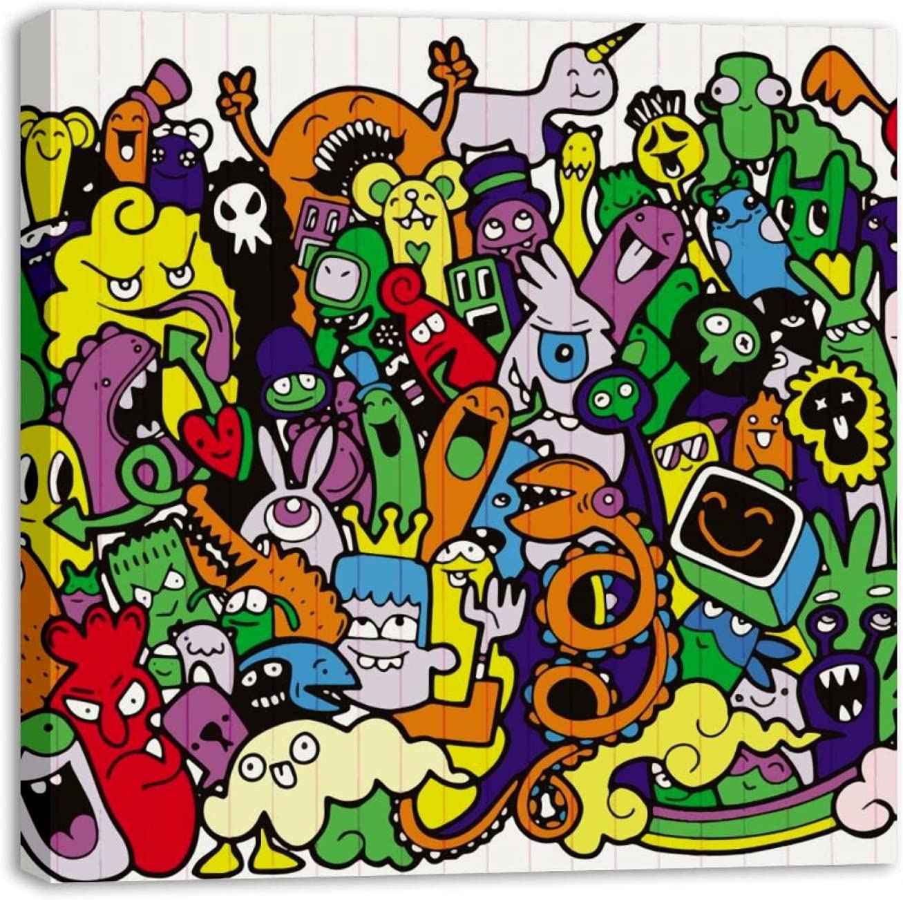 Detail Graffiti Monster Full Color Nomer 17