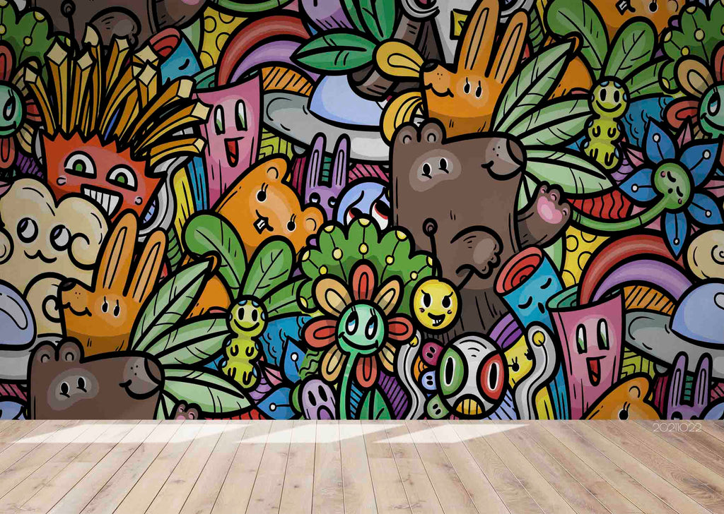 Detail Graffiti Monster Full Color Nomer 22