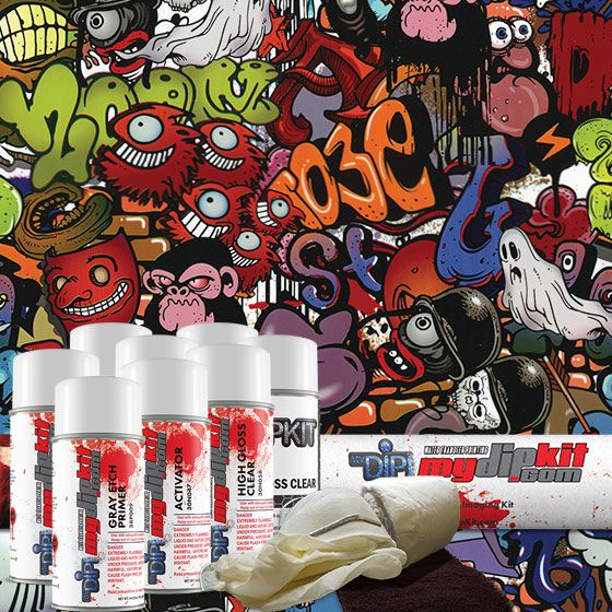 Detail Graffiti Monster Full Color Nomer 37