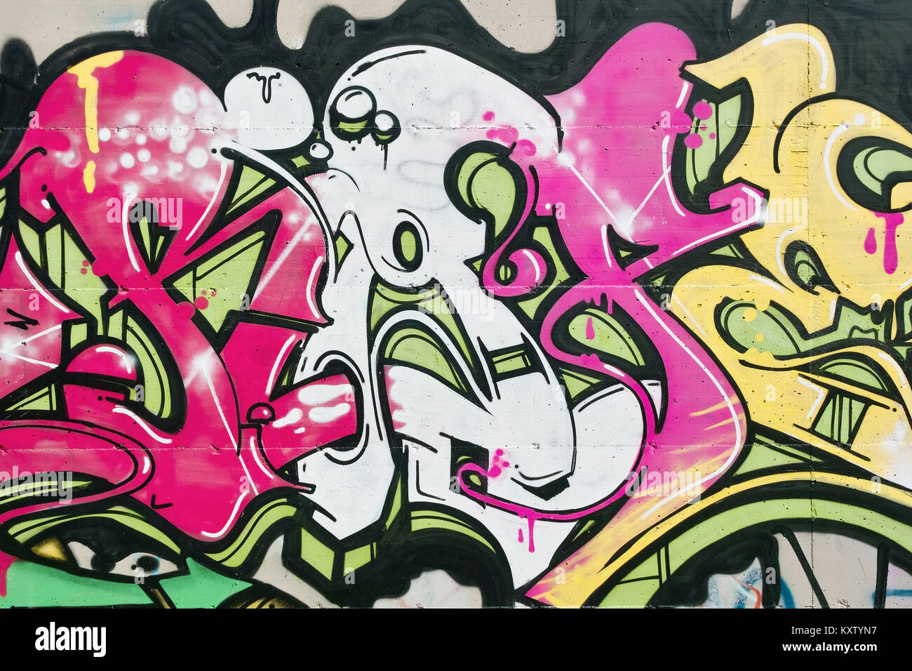 Detail Graffiti Monster Full Color Nomer 46