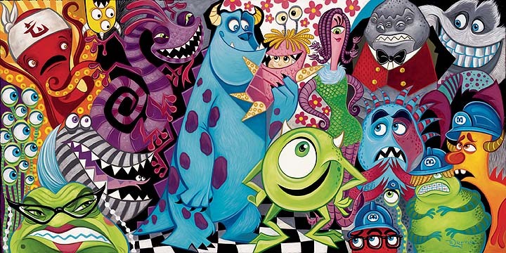 Detail Graffiti Monster Inc Nomer 15