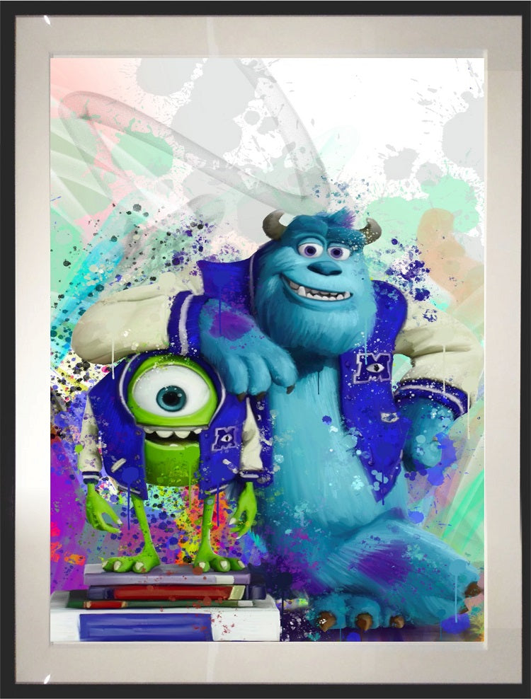 Detail Graffiti Monster Inc Nomer 4