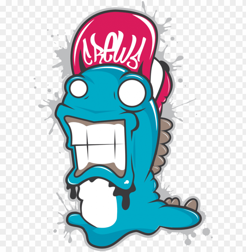 Detail Graffiti Monster Png Nomer 5