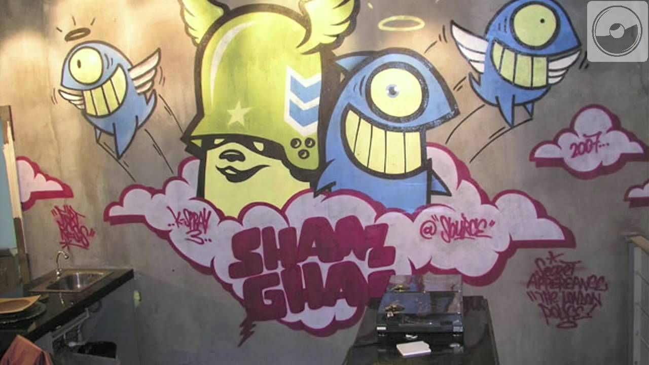 Detail Graffiti Moster1280x720 Nomer 19