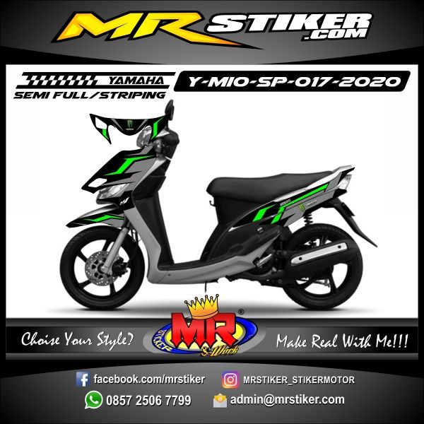 Detail Graffiti Motor Mio Nomer 20