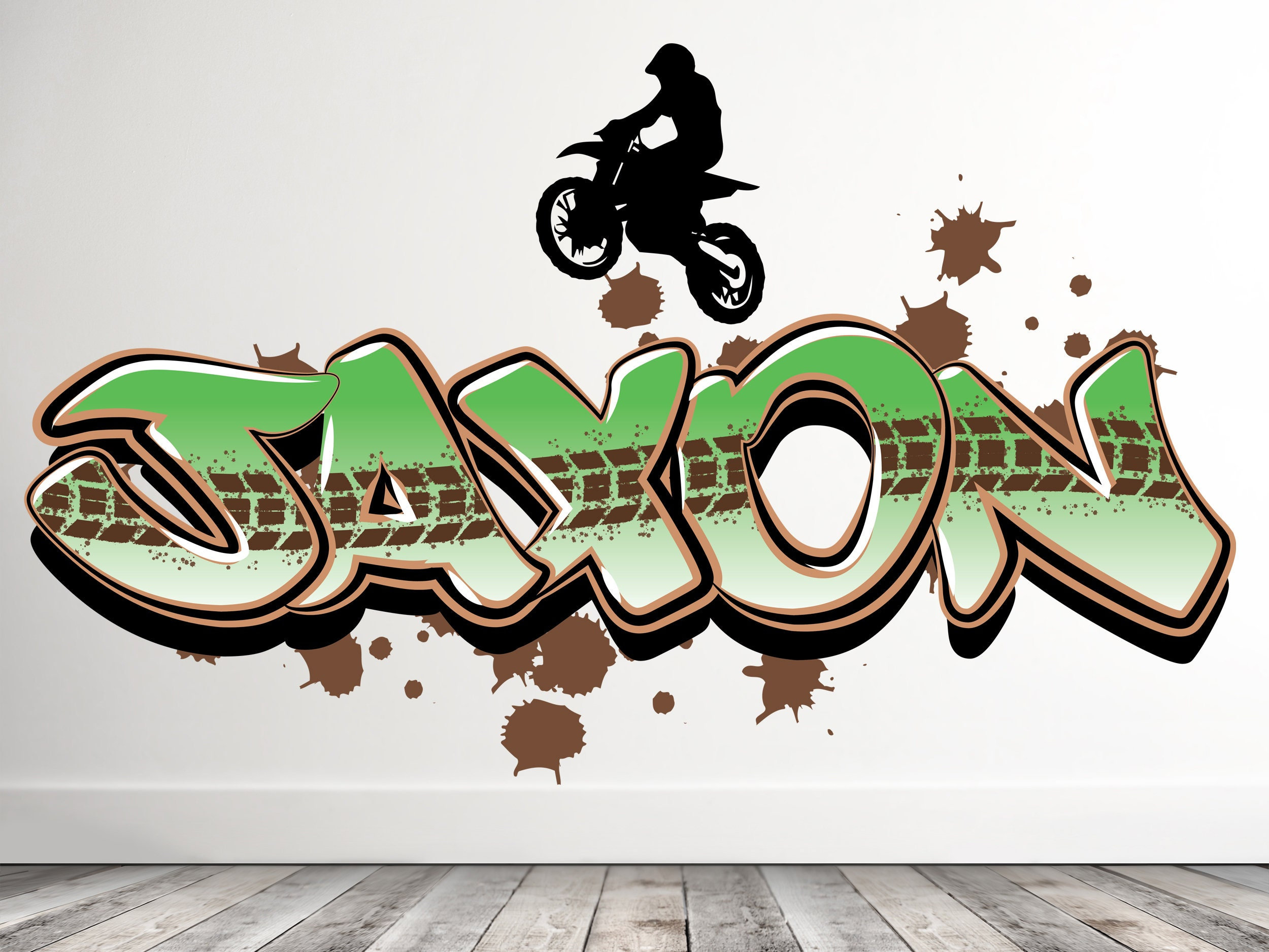 Detail Graffiti Motorcycle Nomer 16