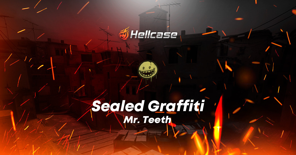 Detail Graffiti Mr Teeth Tracer Yellow Nomer 7