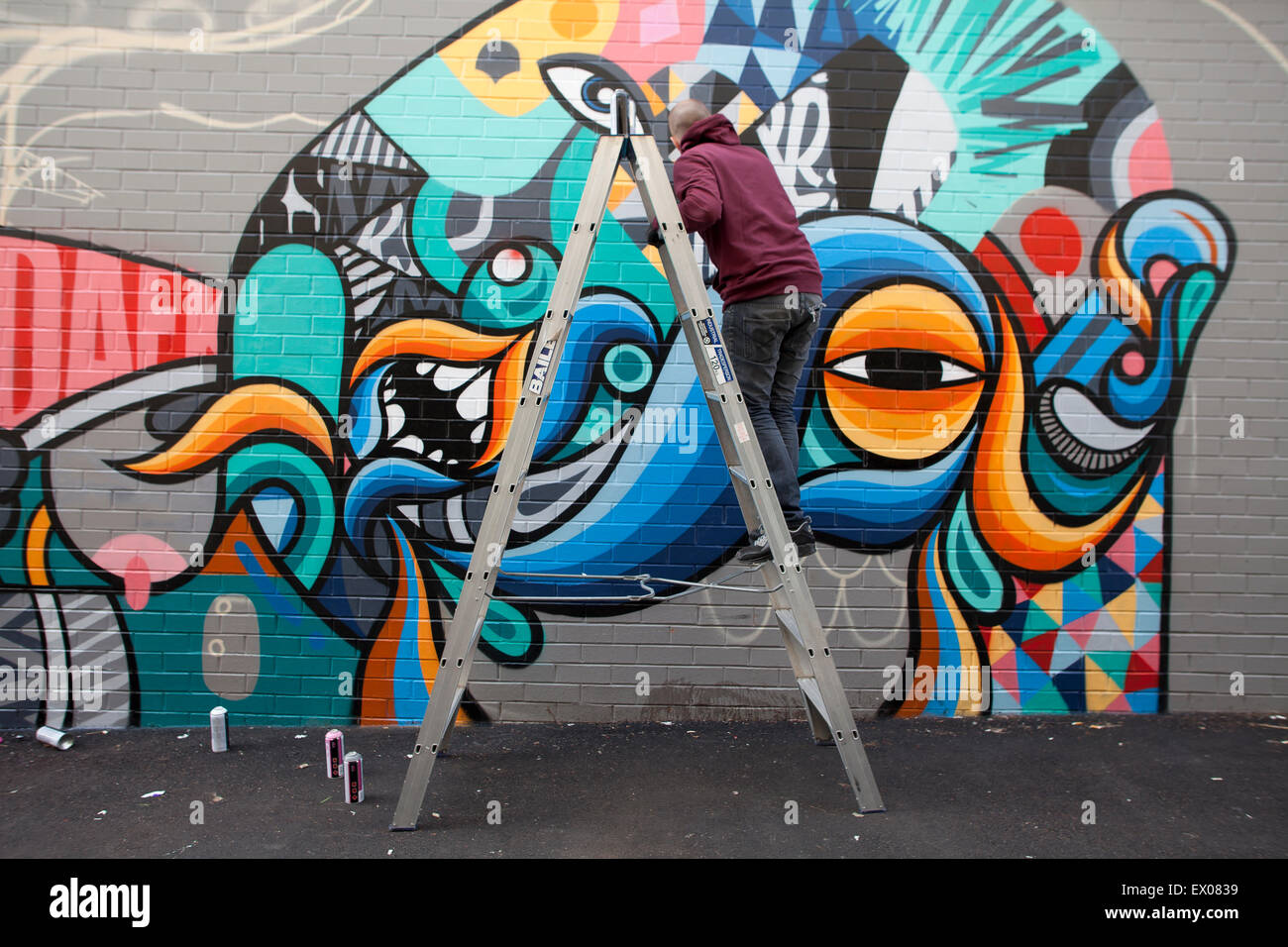 Detail Graffiti Mural Artist In Australia Nomer 12