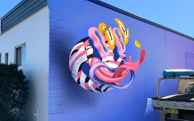 Detail Graffiti Mural Artist In Australia Nomer 26