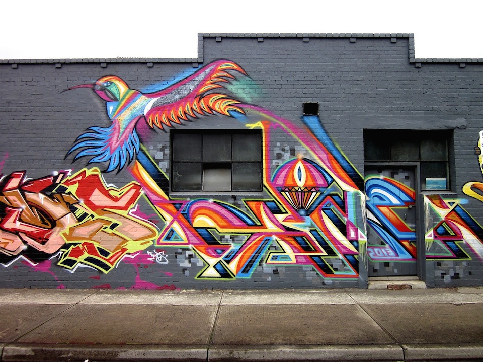 Detail Graffiti Mural Artist In Australia Nomer 30