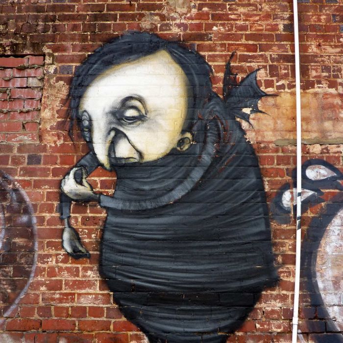 Detail Graffiti Mural Artist Perth Nomer 37