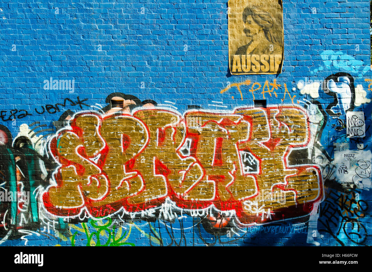 Detail Graffiti Mural Artist Sydney Nomer 27