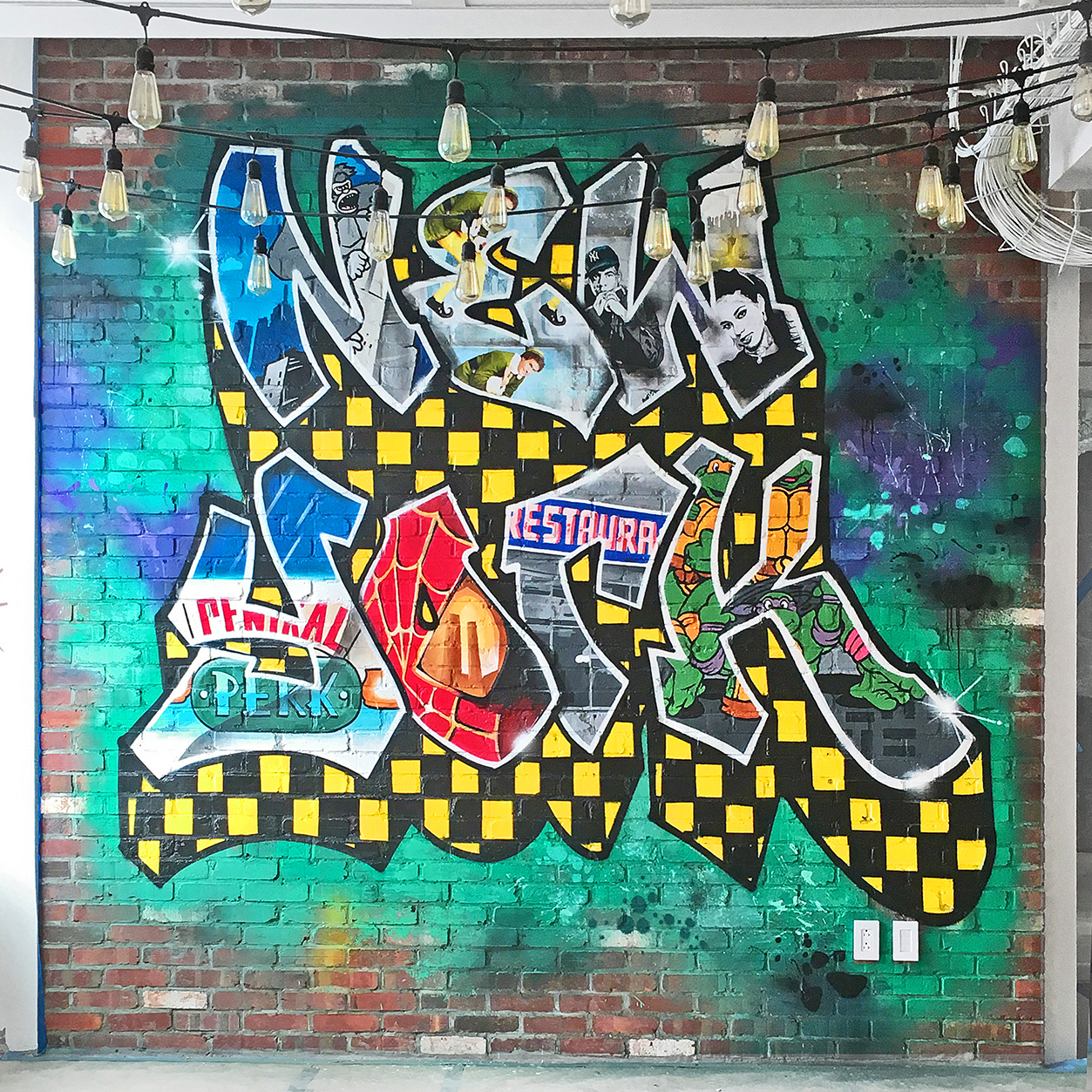 Detail Graffiti Mural Commission Nomer 38