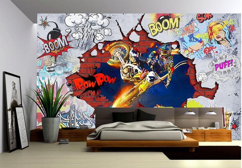 Graffiti Mural Di Kamar - KibrisPDR