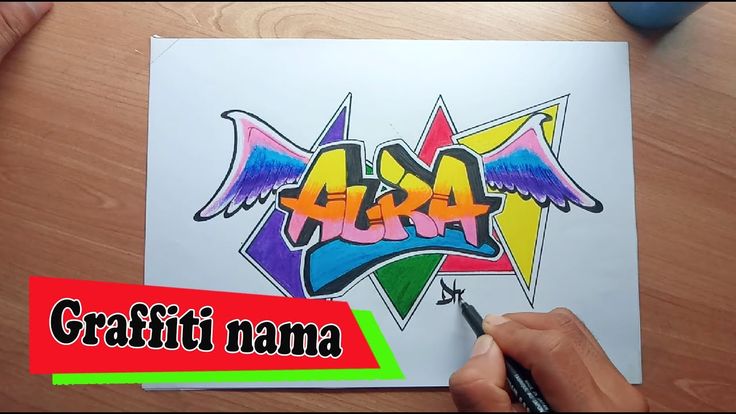 Detail Graffiti Mural Di Kertas Nomer 24