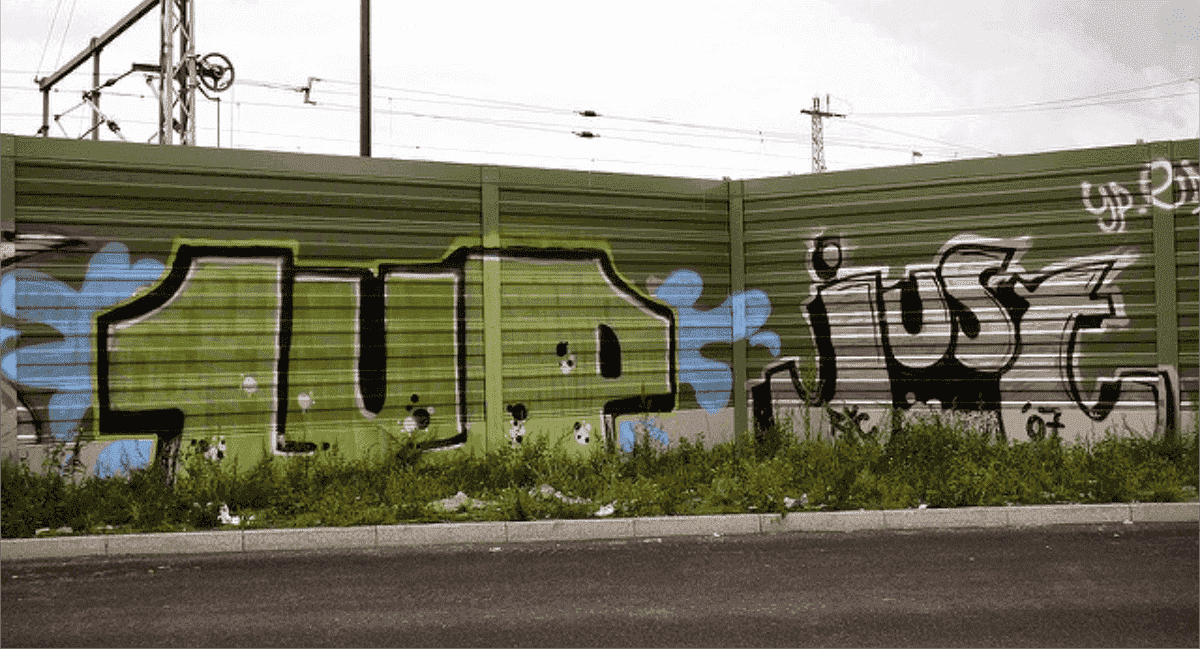 Detail Graffiti Mural Di Kertas Nomer 32