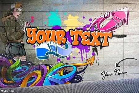 Detail Graffiti Mural Text Generator Nomer 24