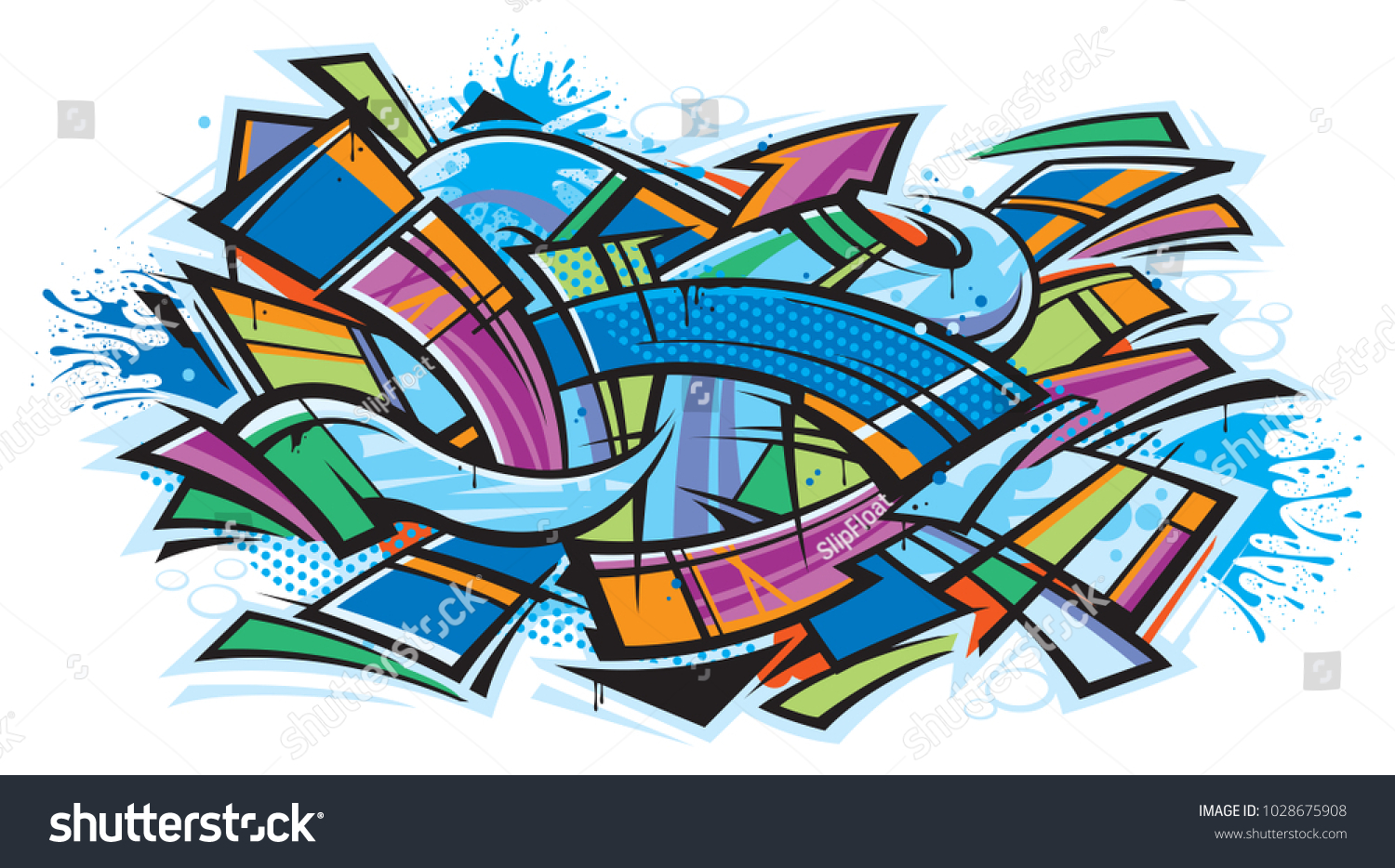 Detail Graffiti Mural Vector Nomer 5