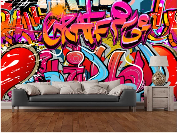 Detail Graffiti Mural Wallpaper Nomer 30