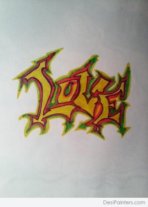 Detail Graffiti Nabila Nomer 28
