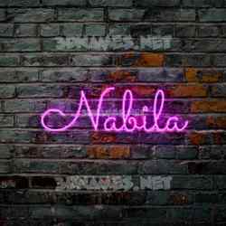 Detail Graffiti Nabila Nomer 8