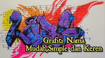 Detail Graffiti Nadia Dikertas Keren Nomer 4