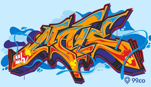 Detail Graffiti Nama Apis Nomer 2