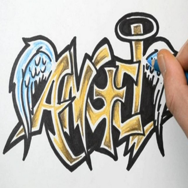 Detail Graffiti Nama Apis Nomer 18