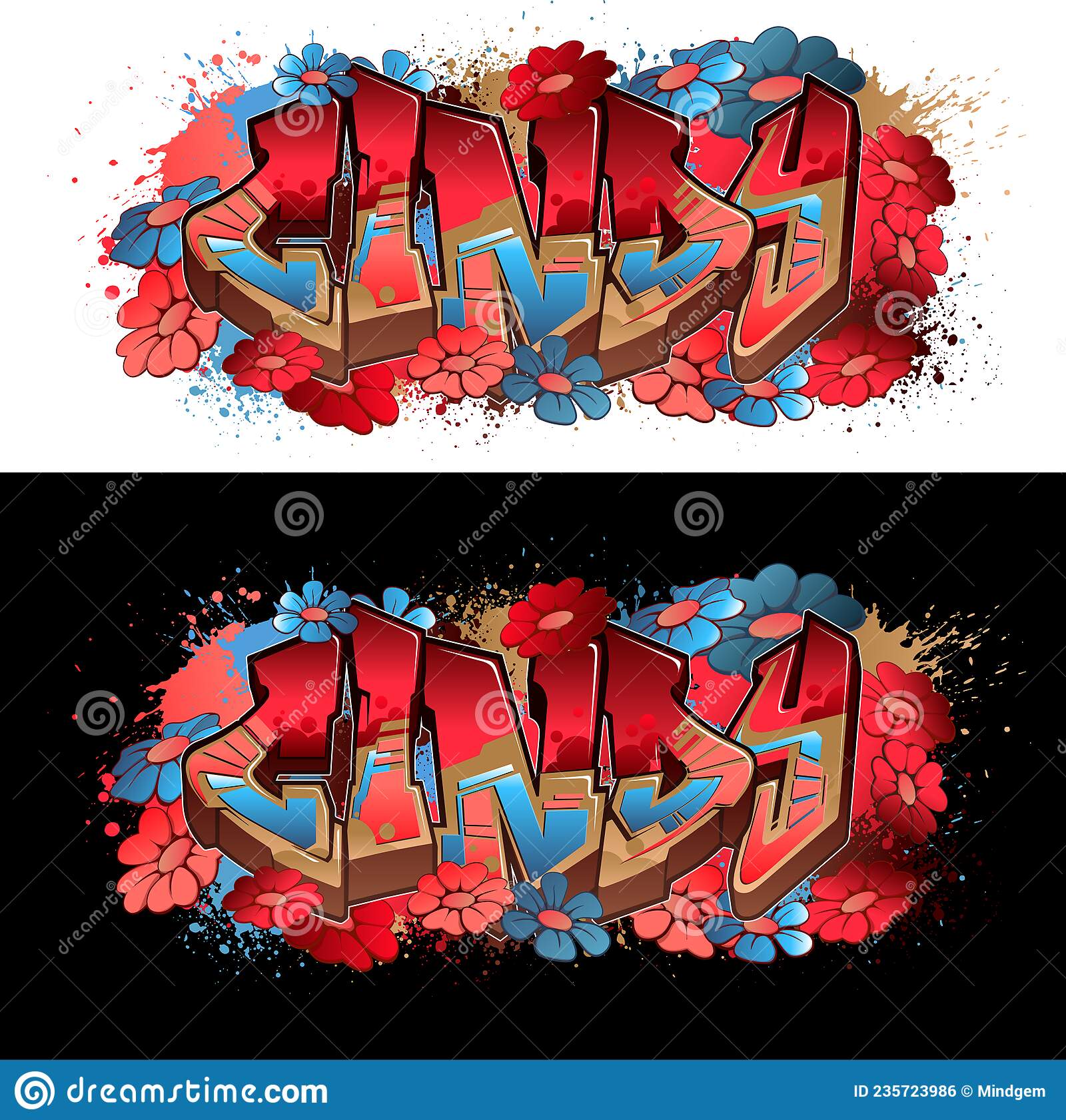 Detail Graffiti Nama Apis Nomer 5