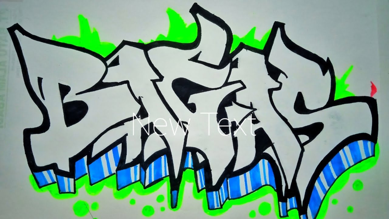 Detail Graffiti Nama Apis Nomer 40