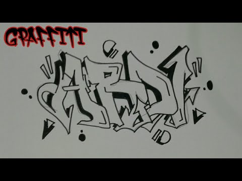 Detail Graffiti Nama Ardi Nomer 2