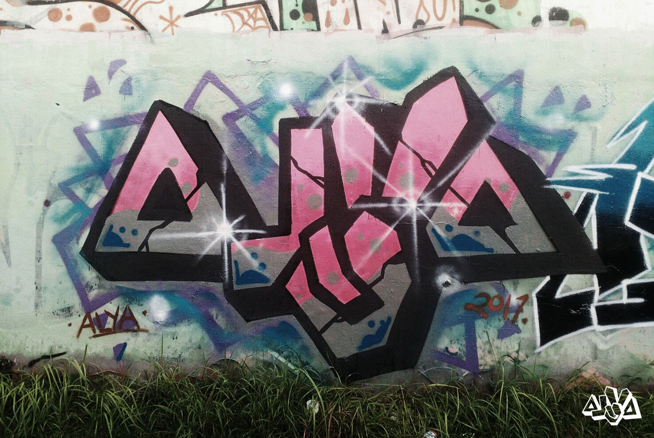 Detail Graffiti Nama Ardi Nomer 26