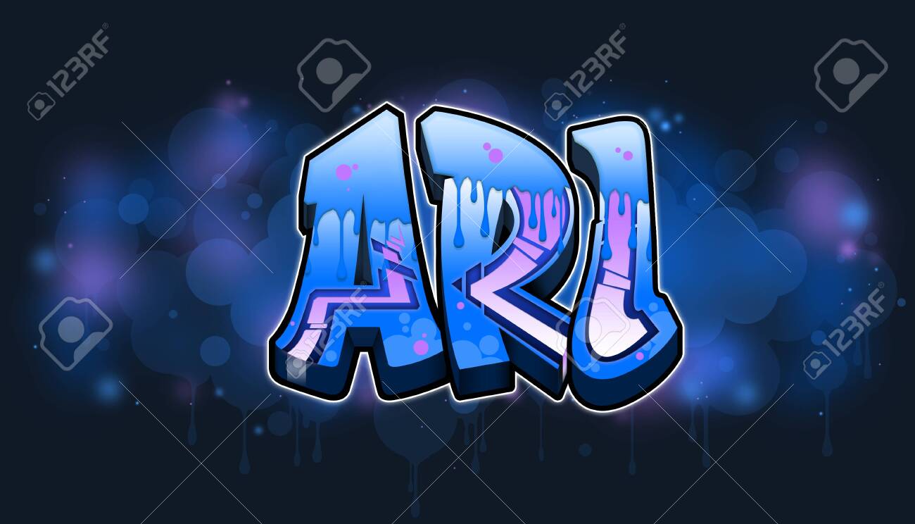 Graffiti Nama Ari - KibrisPDR