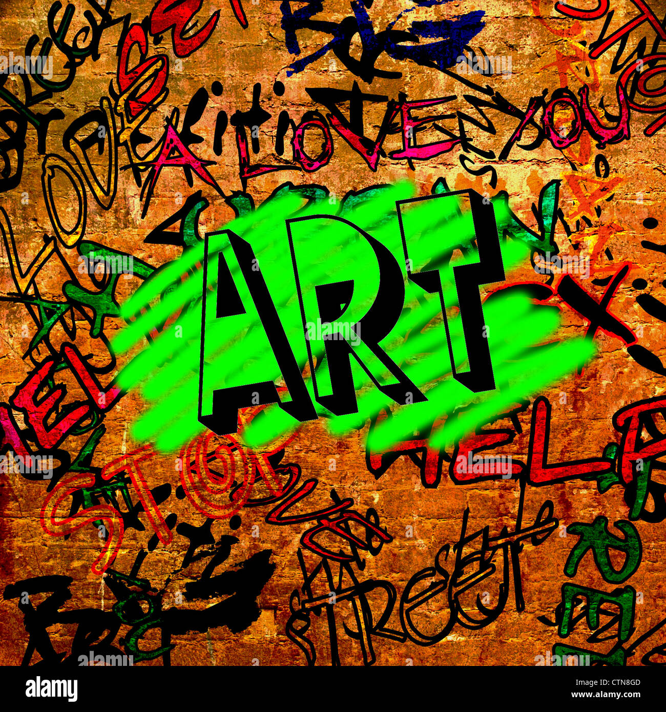Detail Graffiti Nama Ari Nomer 18