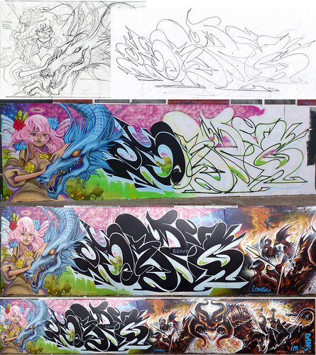 Detail Graffiti Nama Eko Nomer 15