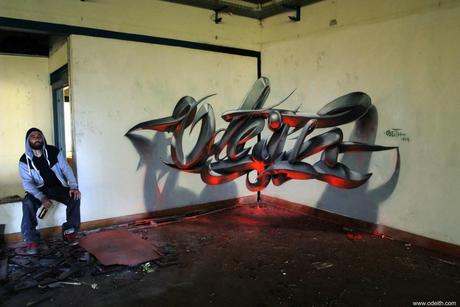 Detail Graffiti Nama Laila Nomer 18