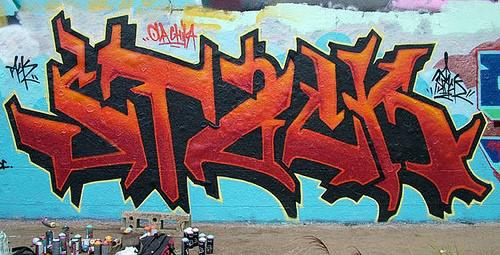 Detail Graffiti Nama Lika Nomer 6