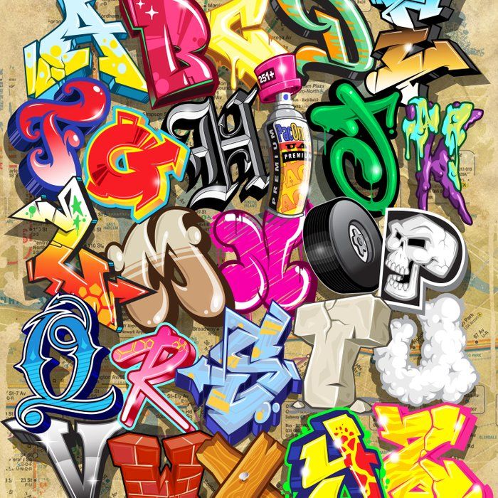 Detail Graffiti Nama Ndx Nomer 8