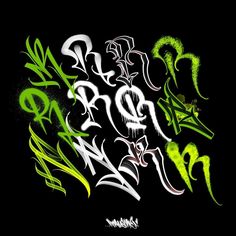 Detail Graffiti Nama R Nomer 19