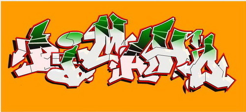 Detail Graffiti Nama Restu Nomer 20